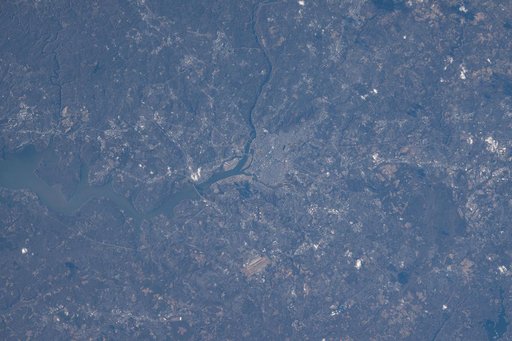 Washington, D.C., located across the Potomac River from Arlington, Virginia