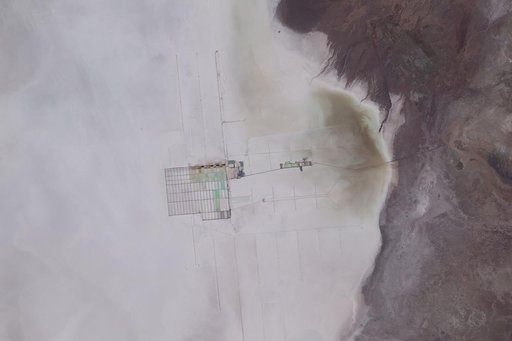 The Salar de Uyuni in Bolivia is the world's largest salt flat