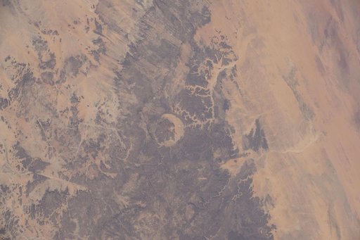 Crater Gweni-Fada on Chad's Ennedi Plateau