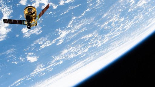 The HTV‑X1 cargo spacecraft from JAXA departs the International Space Station