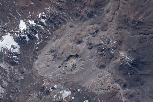 Argentina's Corona del Inca, a volcanic caldera formed about 520,000 years ago