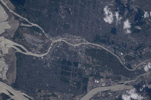 Vancouver International Airport sits on Sea Island
