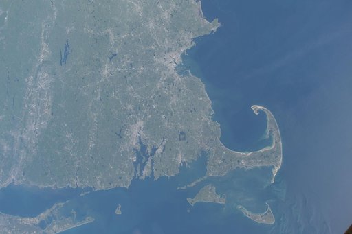 Massachusetts’ Cape Cod peninsula and the southern New England coastline