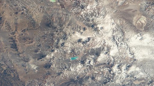 Laguna Verde lies just south of Ojos del Salado, the highest active stratovolcano in the world