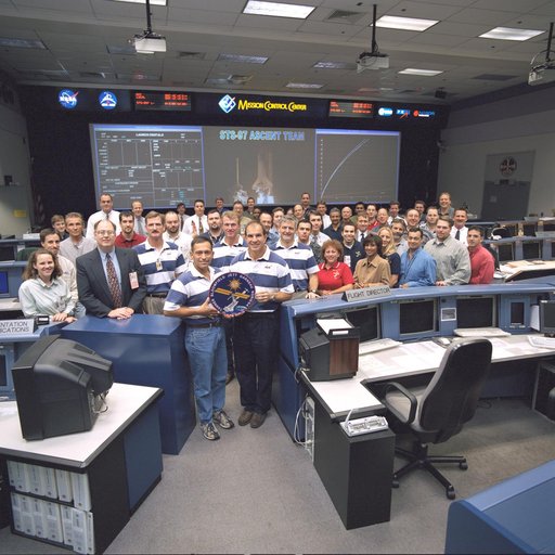 STS-97 ascent team in WFCR