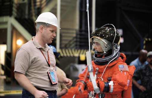 STS-112 Preflight Emergency Egress Training