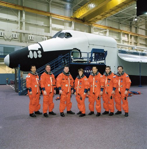STS-114 with Expedition 7 during ASC/CAP/OES Training.