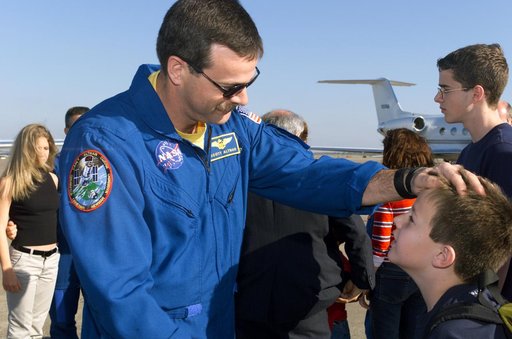 STS-109 Crew Return Ceremony at Ellington Field