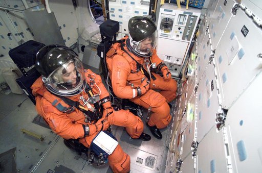 Photographic coverage of STS-115 Crew Egress Training out of CCT- II.