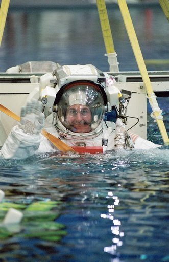Photographic coverage of STS-114 Training at the NBL