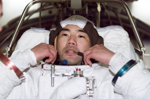 STS-114 SSATA Crew Training - Noguchi, STB-ST-621