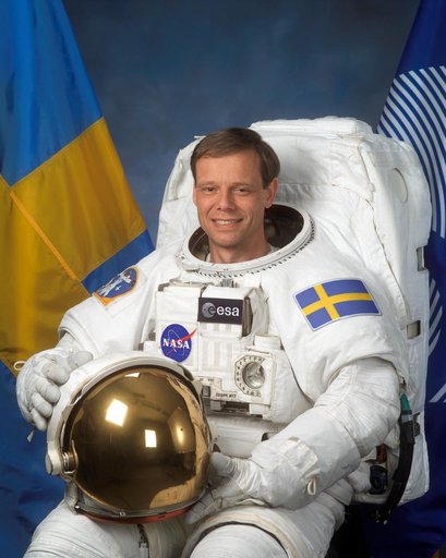 Official portrait of Astronaut Christer Fuglesang.