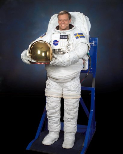 Official portrait of Astronaut Christer Fuglesang.