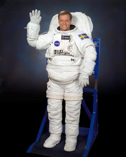 Official portrait of Astronaut Christer Fuglesang.