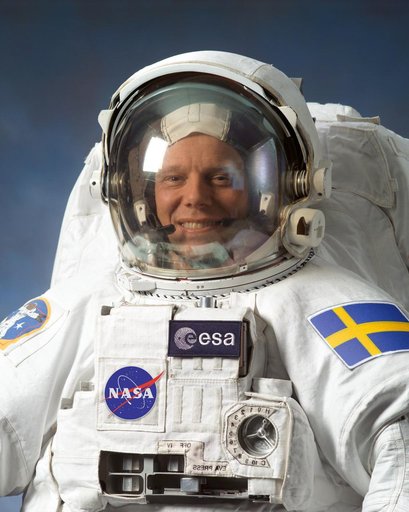 Official portrait of Astronaut Christer Fuglesang.
