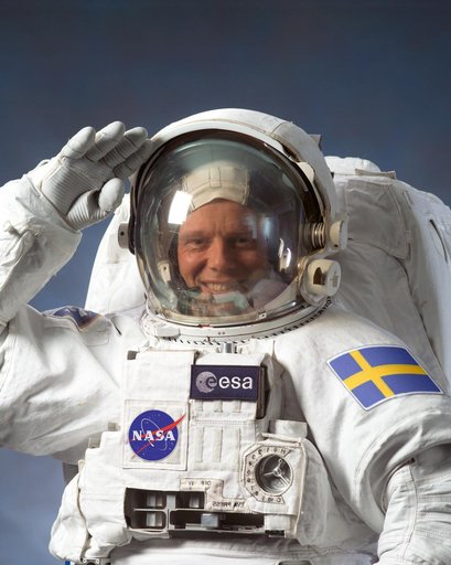 Official portrait of Astronaut Christer Fuglesang.