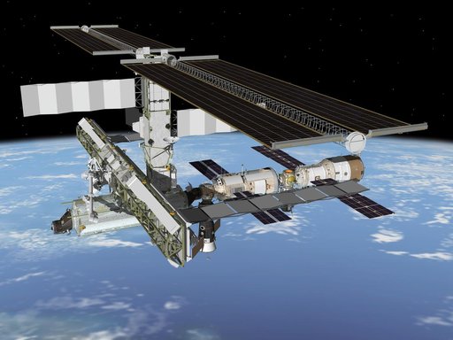 Artis's Rendition of the International Space Station