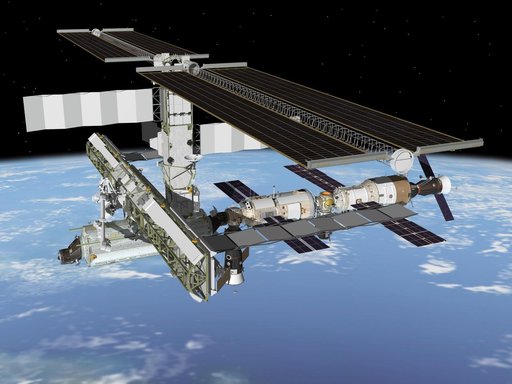 Artis's Rendition of the International Space Station