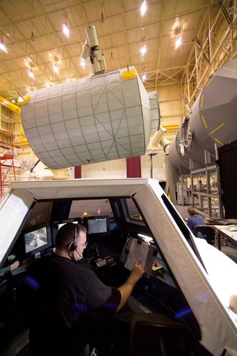 ISS Cupola training