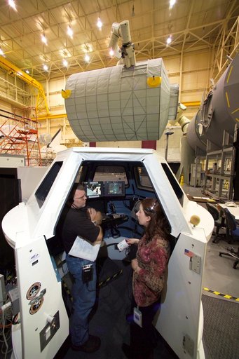 ISS Cupola training