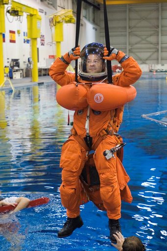 STS-116 Water Survival Training