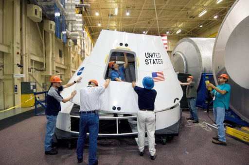 CEV Mockup Construction in Building 9NW
