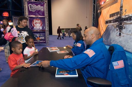 NASA Exhibit at the NBA All-Star Jam Session