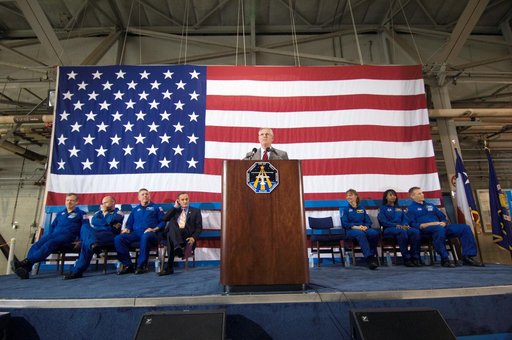 STS-121 Crew Return, Ellington