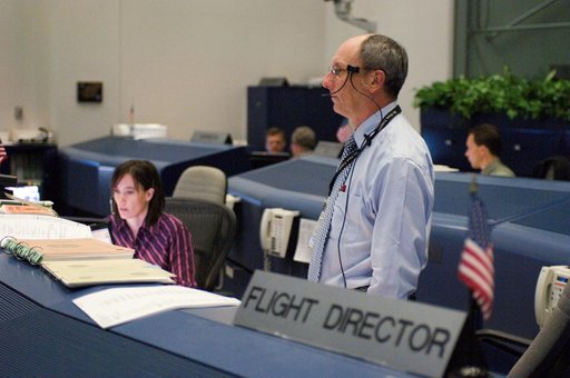 Coverage of STS-115 Mission Control during launch