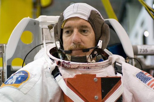 STS-117 Crew during an EVA 3 Run at the NBL