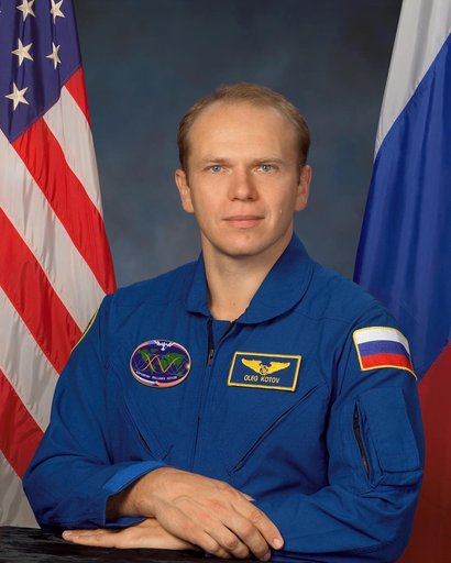 Official Portrait of Cosmonaut Oleg Kotov