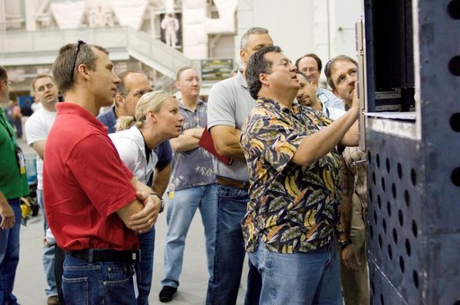 STS-122 Neutral Buoyancy Laboratory (NBL) at the Sonny Carter Training Facility (SCTF) Training Session