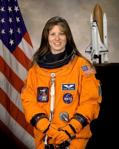 Official Portrait of Astronaut Tracy Caldwell: Official and Alternate Views