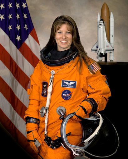 Official Portrait of Astronaut Tracy Caldwell: Official and Alternate Views