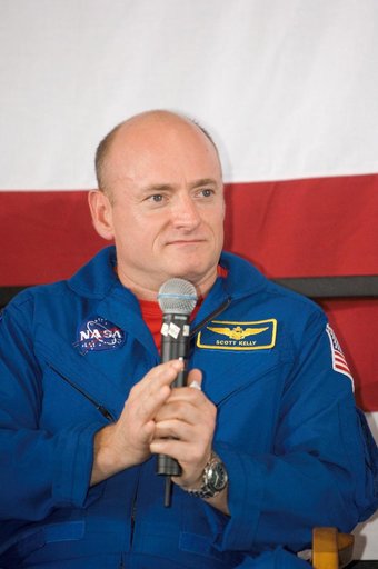 STS-118 Crew Return at Ellington Field
