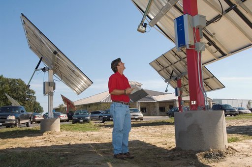 Solar panel and wind farm at the JSC Child Care Center