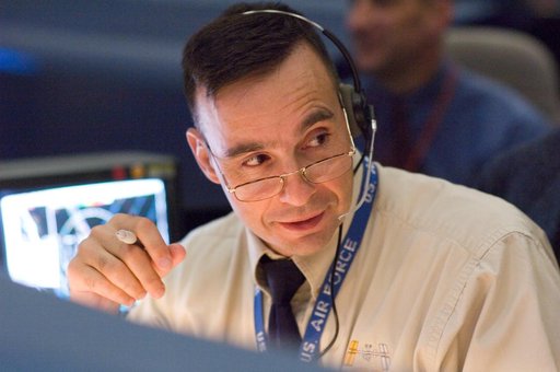 STS-120 Flight Controllers on console during mission (Launch) - (Bldg. 30s, WFCR)