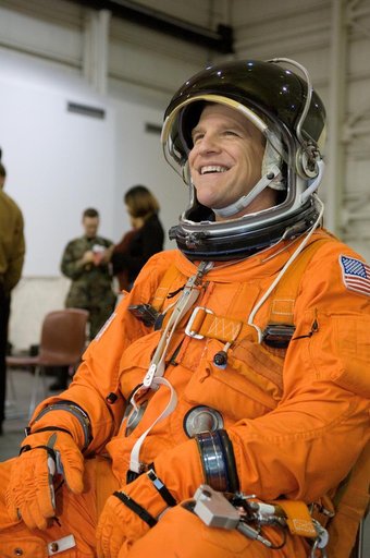 STS-120 water survival training at the NBL