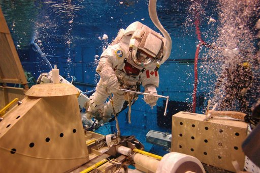 "Astronaut STS-123 EVA 1, NBL Training"