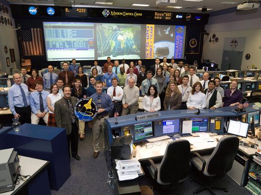 STS-120 Orbit 1 Flight Control Team in WFCR
