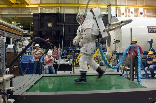Constellation Program walkback test in Bldg. 9NW - POGO Floor