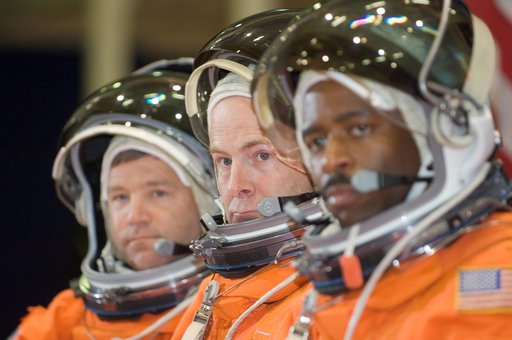 STS-122 Preflight Egress Training