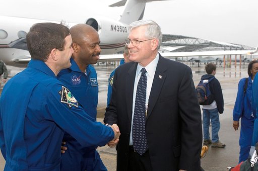STS-122 Crew Return Ceremony