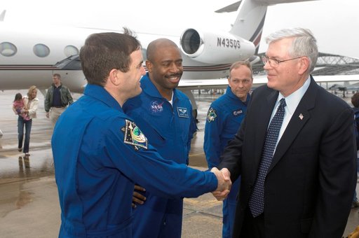 STS-122 Crew Return Ceremony