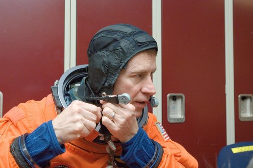 STS-125 Crew during Bailout Training in CCT II
