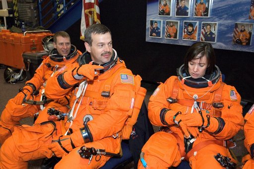 STS-125 Crew during Bailout Training in CCT II