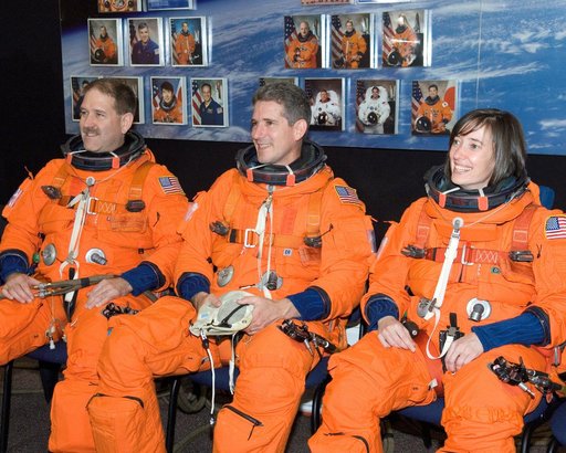 STS-125 Crew during Bailout Training in CCT II