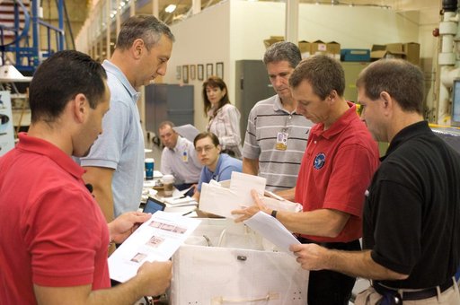 STS-125 Preflight Training - EVA RCC Repair