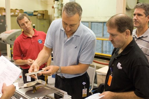 STS-125 Preflight Training - EVA RCC Repair