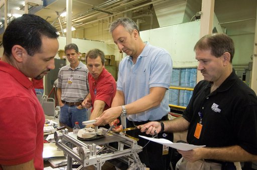 STS-125 Preflight Training - EVA RCC Repair